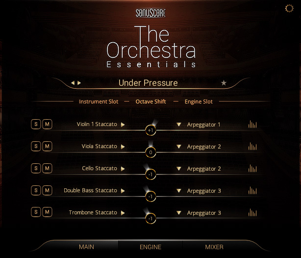 The Orchestra Essentials GUI